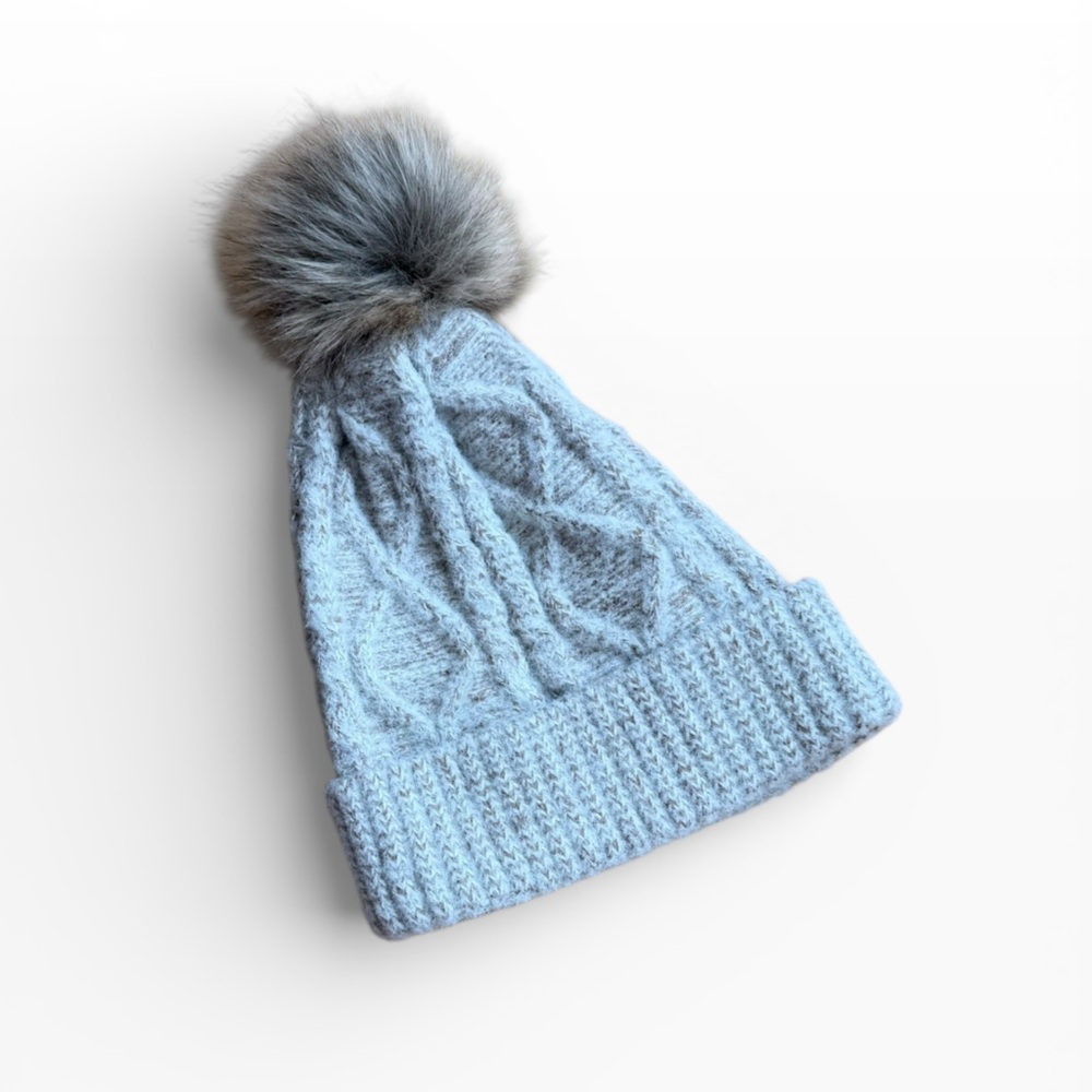 Cozy Knit Pom-Pom Hat